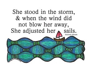 Sailboat Quote Watercolor JPEG